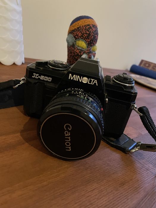Minolta X-500 Nao Funciona - Corpo Apenas