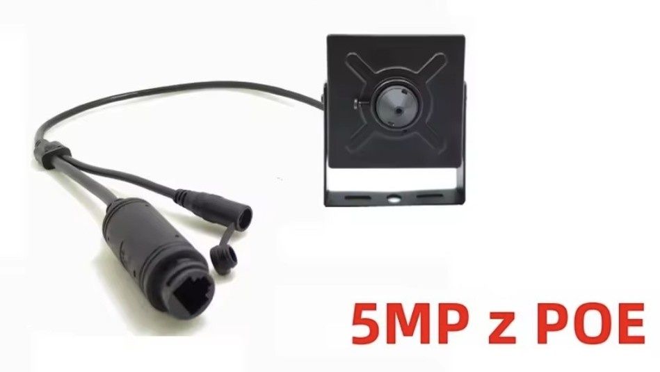 mini kamera IP POE 5mpx 3.7mm ONVIF ICSee  PC VMS