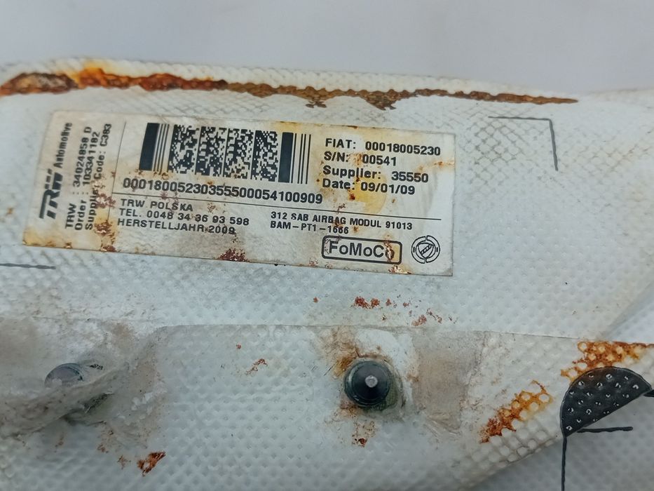 Airbag banco esquerdo FIAT 500 (312_)