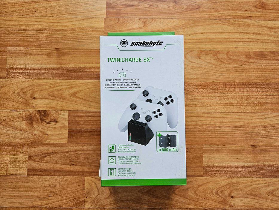 Snakebyte - nowa ładowarka z dwoma akumlatorkami *Xbox Series X/S*