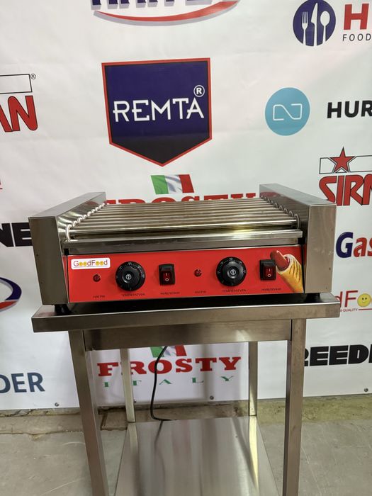 Гриль Роликовий Для Сосисок-Ковбасок Хот-Дог На 9 Роликів!