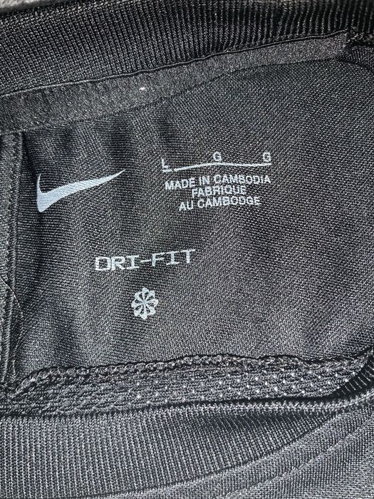 Спортивна футболка Nike dri fit чорна L