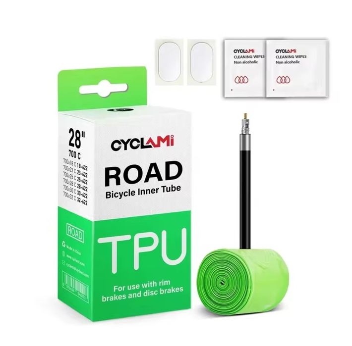 Promocja - Dętki szosowe TPU a'2 Cyclami 700C 18-32 Presta wentyl 45mm 30g Super Jakość Ekspresowa wysyłka