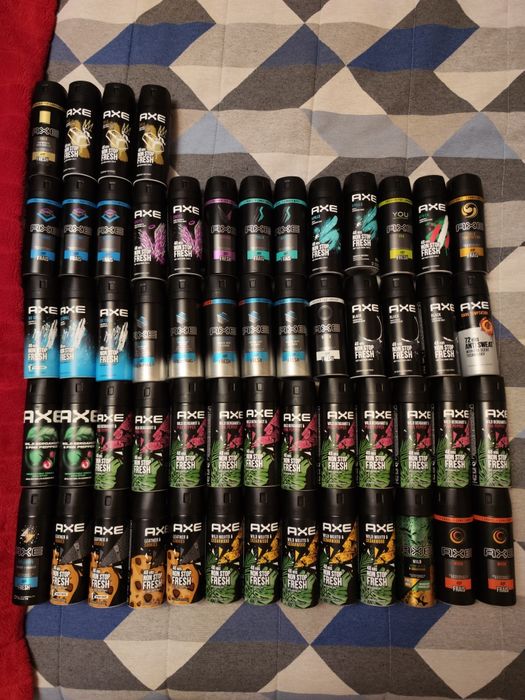 Latas Axe VAZIAS para coleção