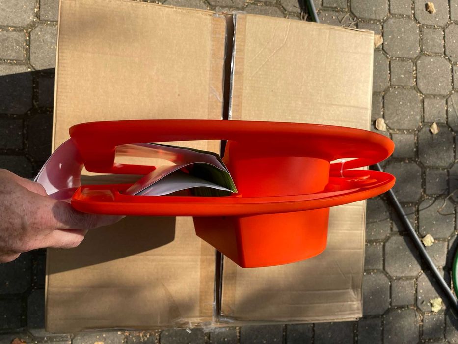 wieszak na wąż ogrodowy ramp r600