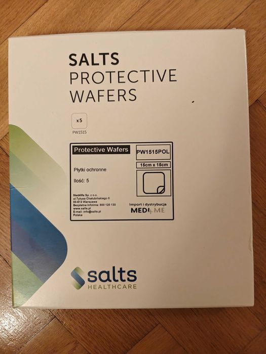 PW1515 Płytka ochronna hydrokoloidowa Salts Protective Wafer