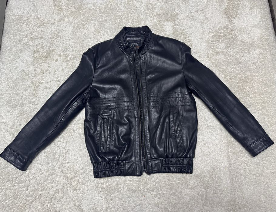 Куртка шкіряна бомбер, 54