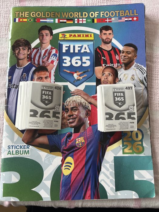 Fifa 365 panini (2026) venda avulso / troca