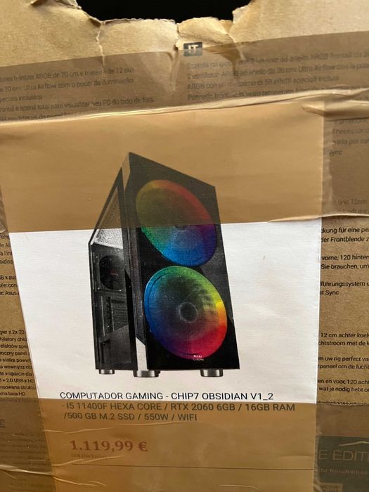 i5-11400F |  NVIDIA GeForce RTX 2060 8GB | 16 GB DDR4 | 1.5 TB | 550W64551909757954123