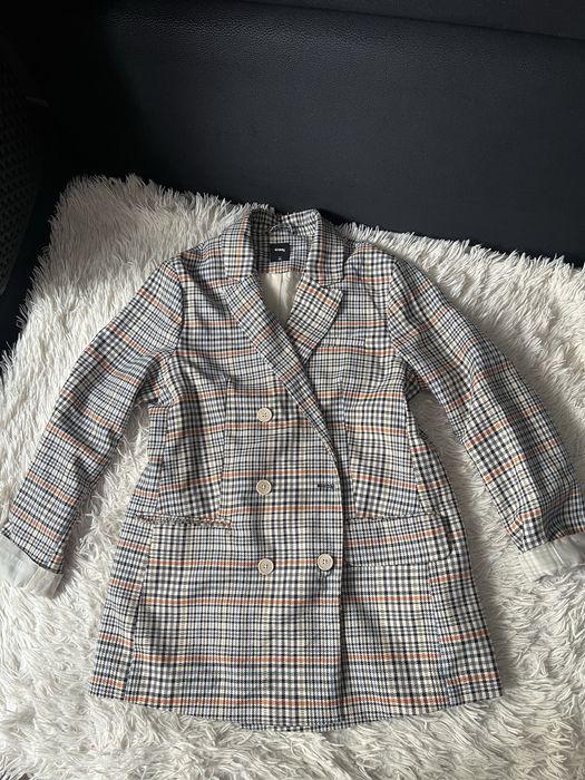 Marynarka w kratę Sinsay w rozmiarze XL