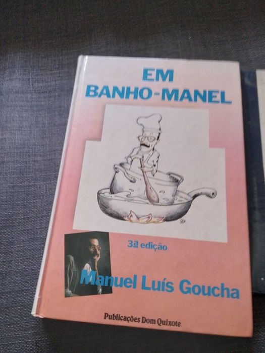 Livro culinaria em banho-Manel do Goucha