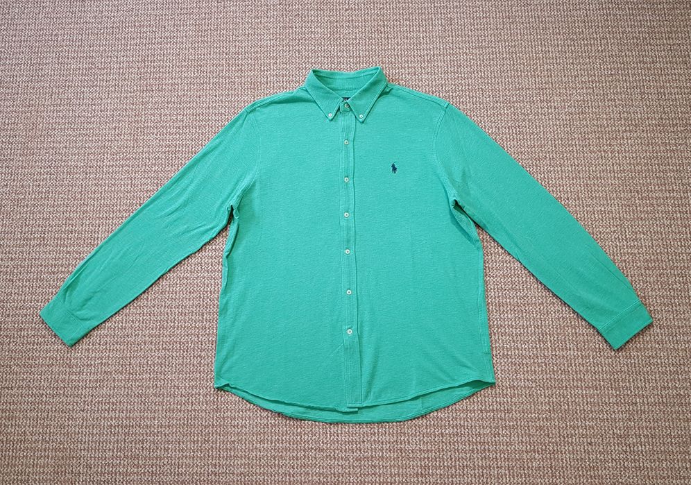 RALPH LAUREN POLO Featherweight Mesh сорочка оригінал XL