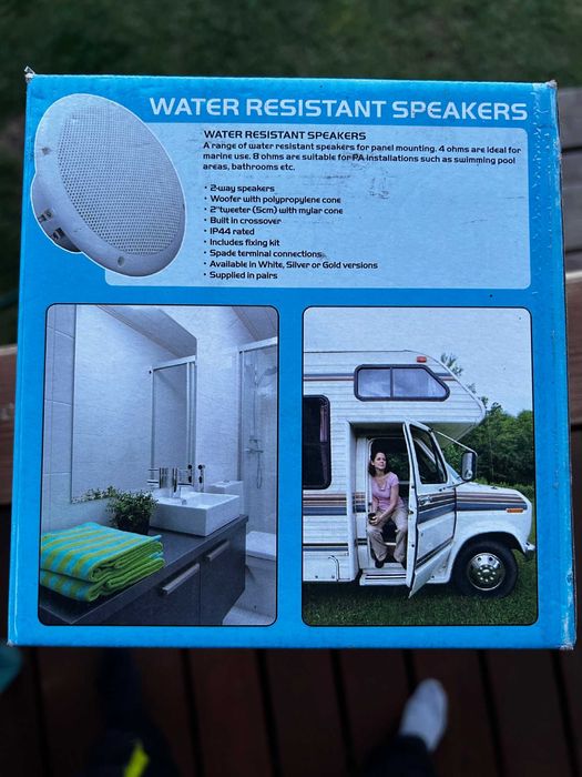 Głośniki wodoodporne nowe komplety Skytronic 125.032