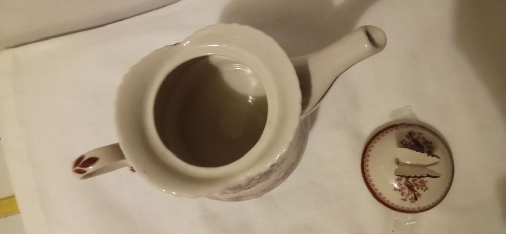 Kolekcjonerski imbryk/ Czajniczek do herbaty ceramika Vintage