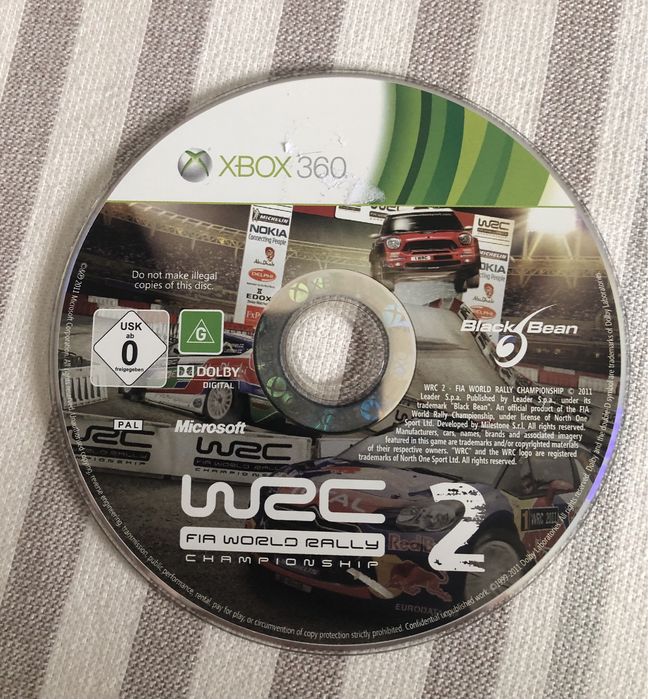 FIA World Rally WRC 2 for Xbox 360
