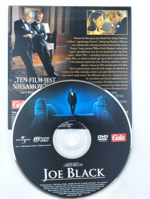 Joe Black film DVD
