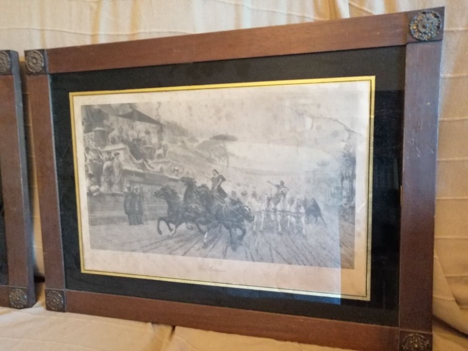 Quadros gravuras antigas