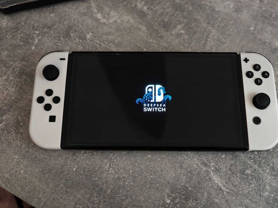 Nintendo Switch OLED CFW Atmosphere Deepsea Mod Cały Zestaw