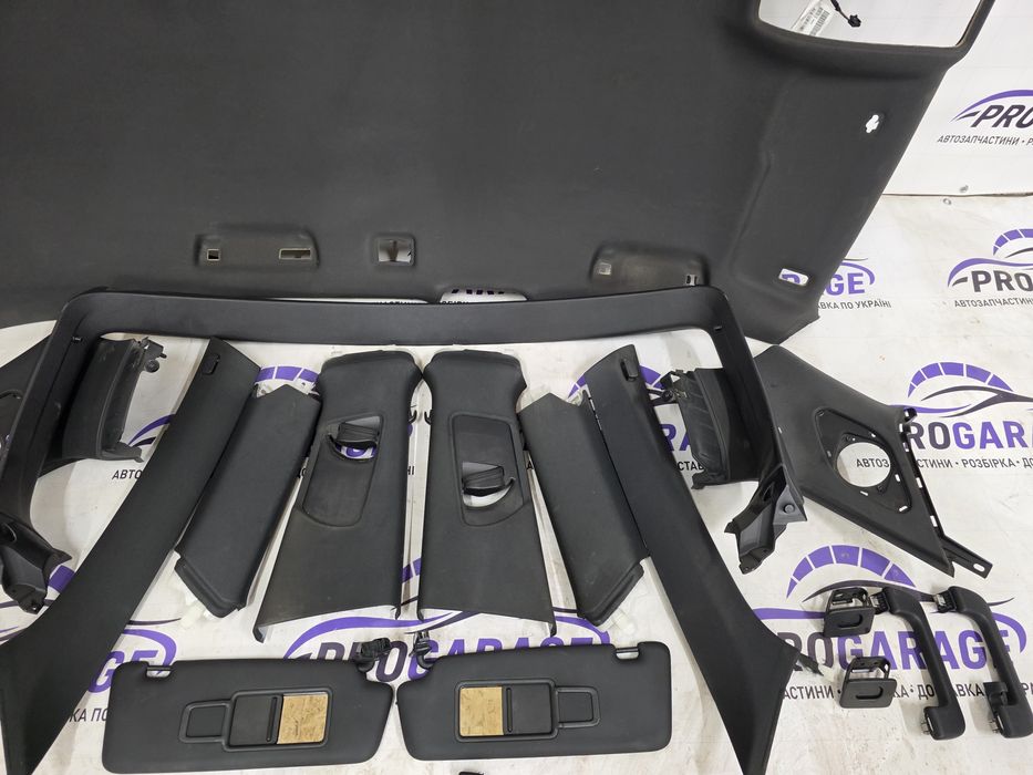 Чорна стеля салону Audi Q5 8R повний комплект