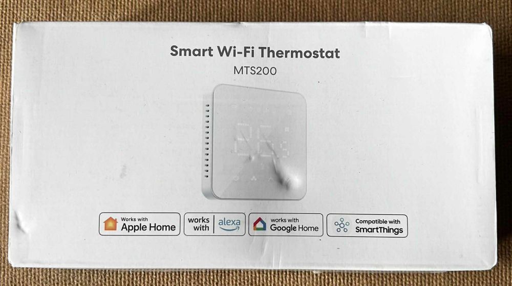 Inteligentny termostat WiFi Meross MTS200 – HomeKit, Alexa, Google