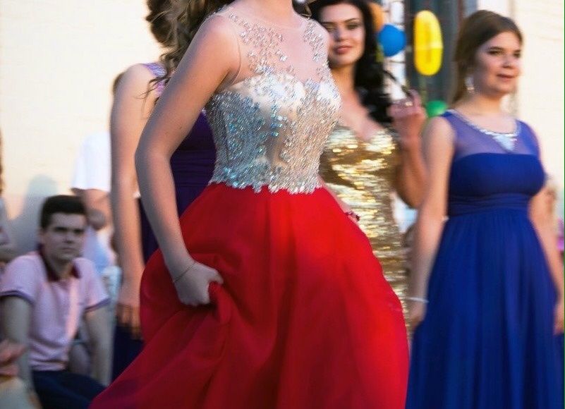 Шикарное выпускное(вечернее) платье Alyse Paris.Вечернее платье.