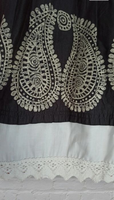 Saia Algodão Paisley