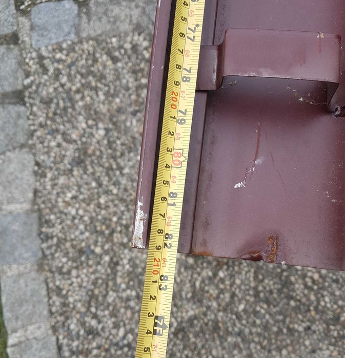 Sprzedam ościeżnice metalowe dwie sztuki  80