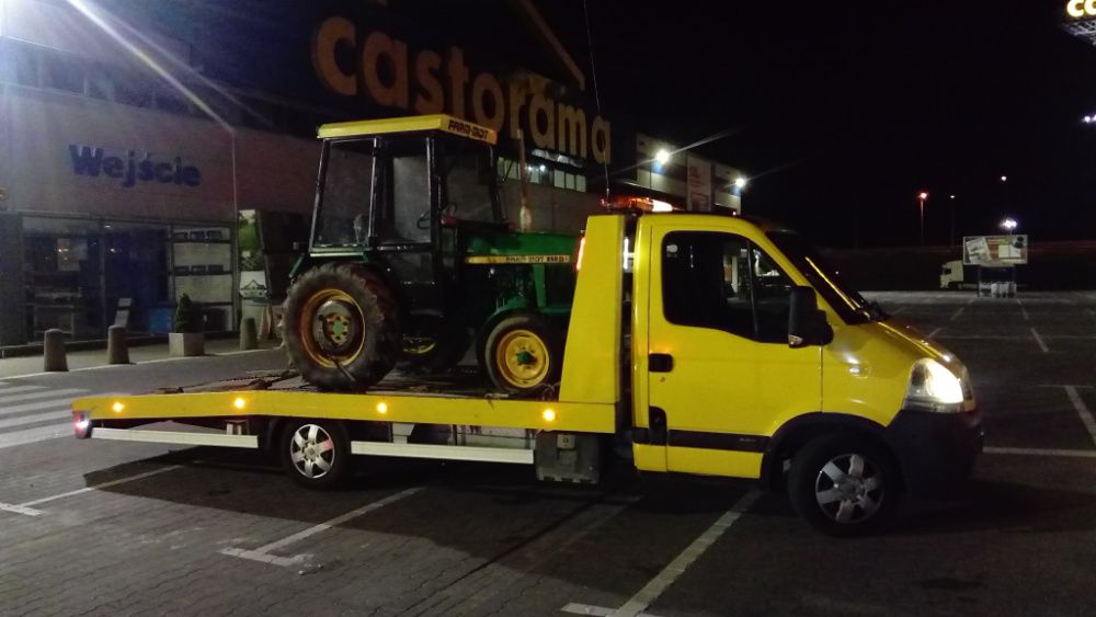 pomoc drogowa Parysów S17 Lipówki transport laweta 24h