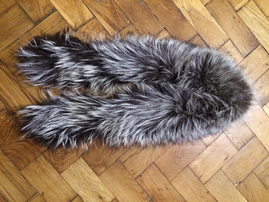 Воротник чернобурка