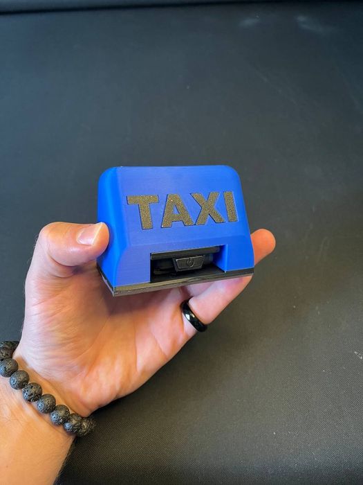 Шашка Таксі міні аккумуляторна M Taxi mini фишка фішка такси