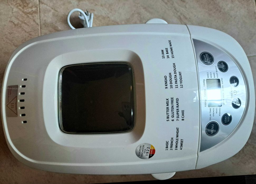 ADLER / Automatyczny piekarnik do chleba, ciast i jogurtu