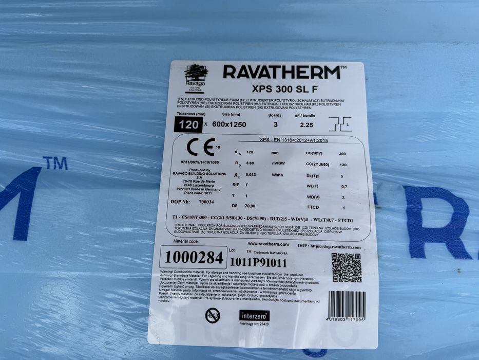 Styrodur XPS Ravatherm 120 mm
