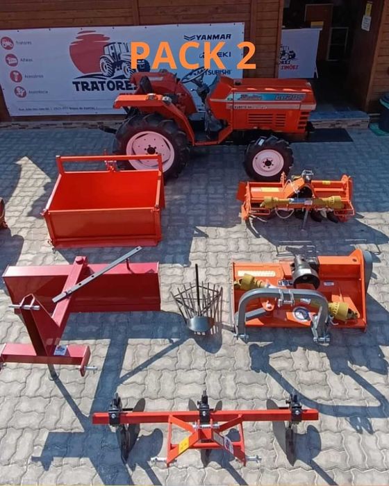 Pack Verão kubota Sunshine L1-205 + 6 ALFAIAS