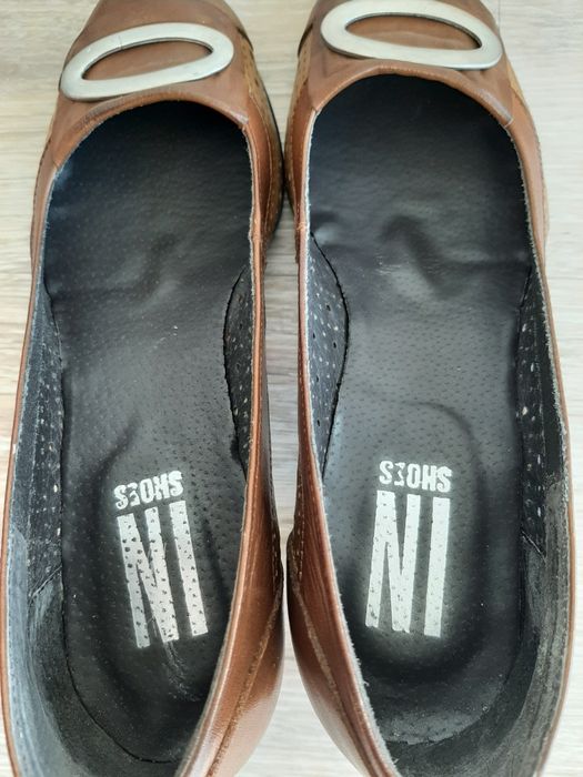 Sapatos castanhos de salto nr. 40