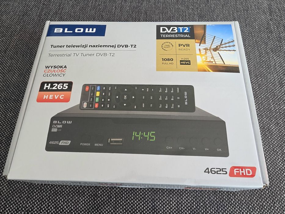 Tunert tv nowy t2 hevc