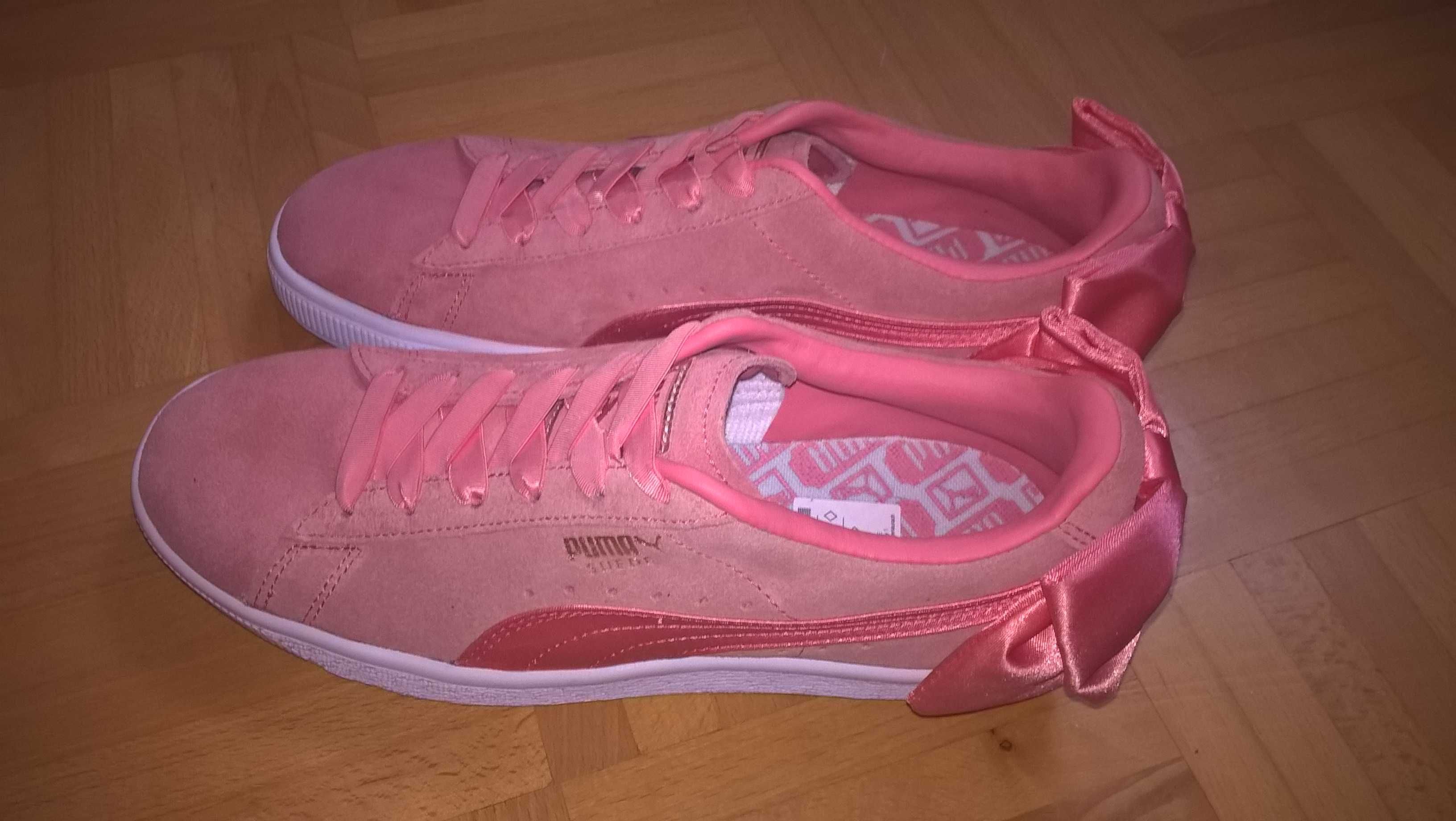 Buty Oryginalne damskie PUMA Nowe z kokardkami nietypowe Warszawa  Praga-Północ • OLX.pl