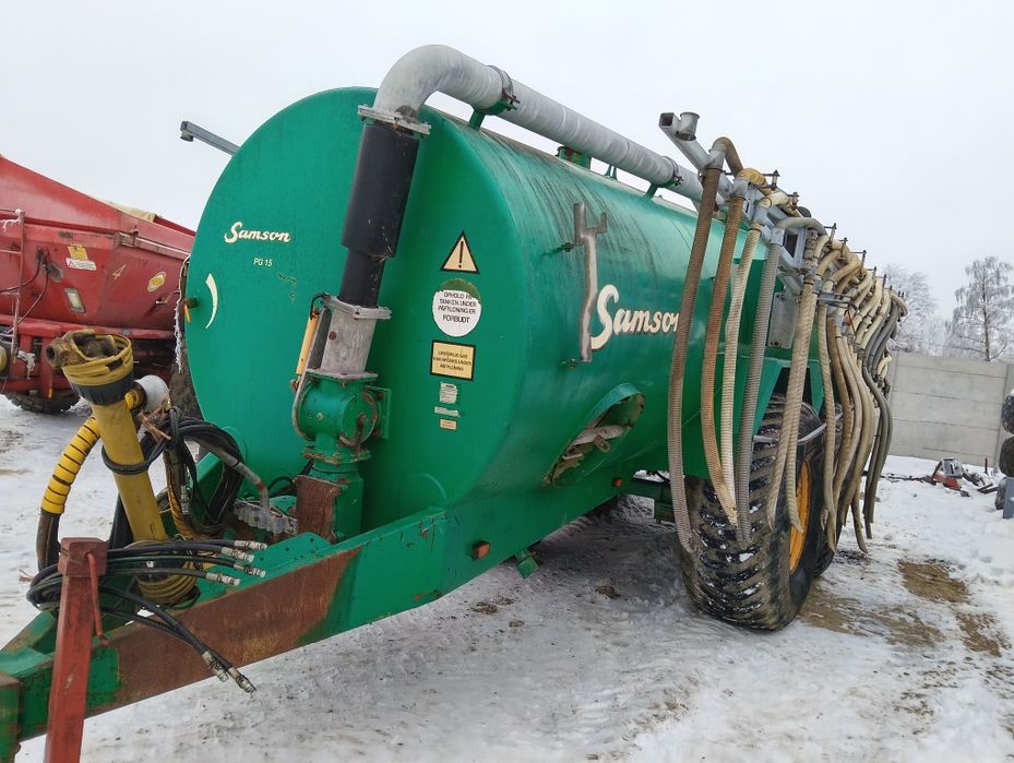 Beczka beczkowóz wóz asenizacyjny  Kverneland SAMSON PG 15