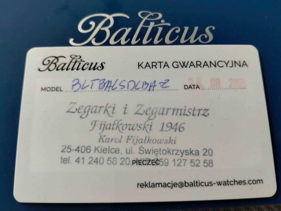 BALTICUS GWIEZDNY PYŁ | the o | unikat nr 005/100 | ful set