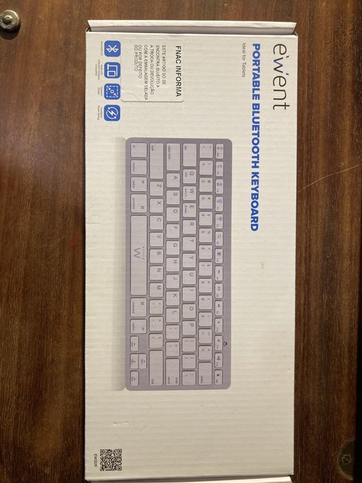 Teclado e-went bluetooth novo