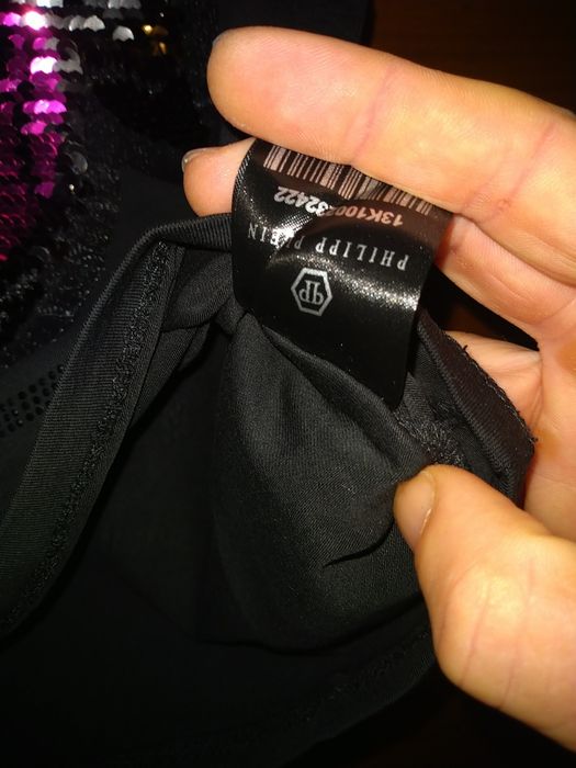 Koszulka damska Philipp Plein Zmieniające Logo nowa  95%cotton rozm S