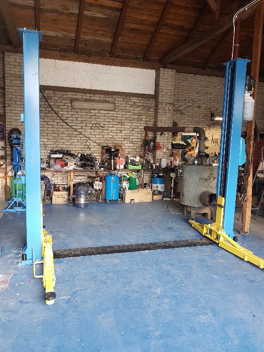 Przegląd, montaż, naprawa podnośników samochodowych