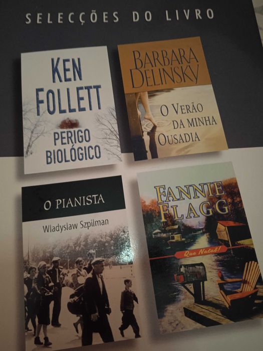 Livros das Seleções Reader's Digest, com 4 histórias