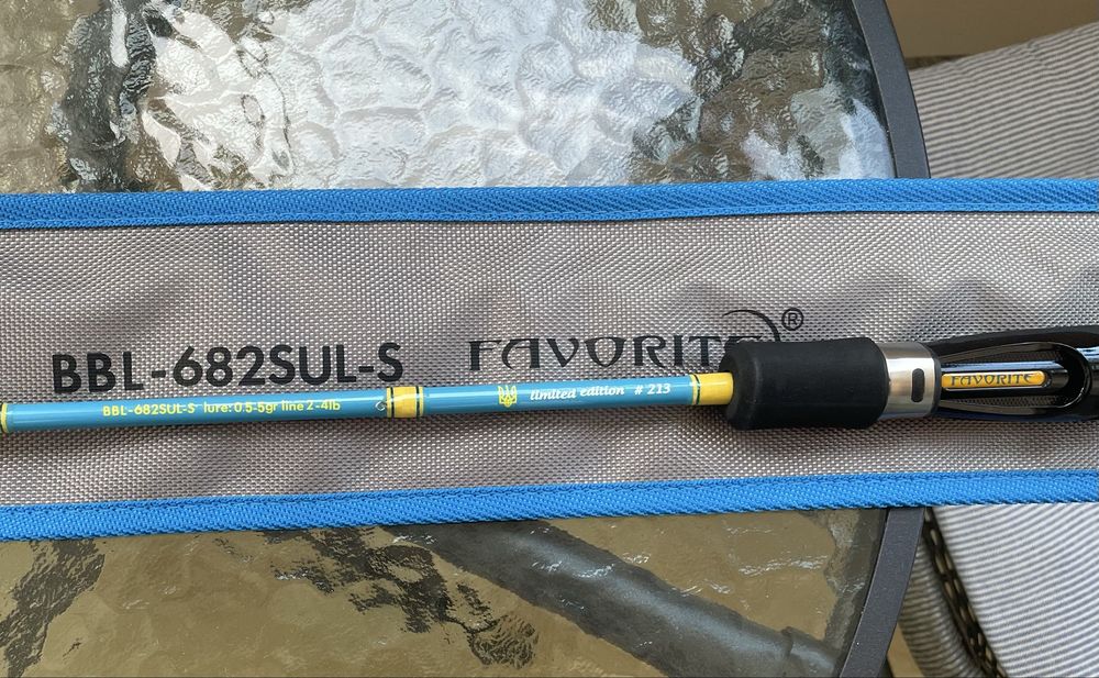 Спінінг Favorite Blue Bird «Синя Пташка» Ukrainian Limited Edition