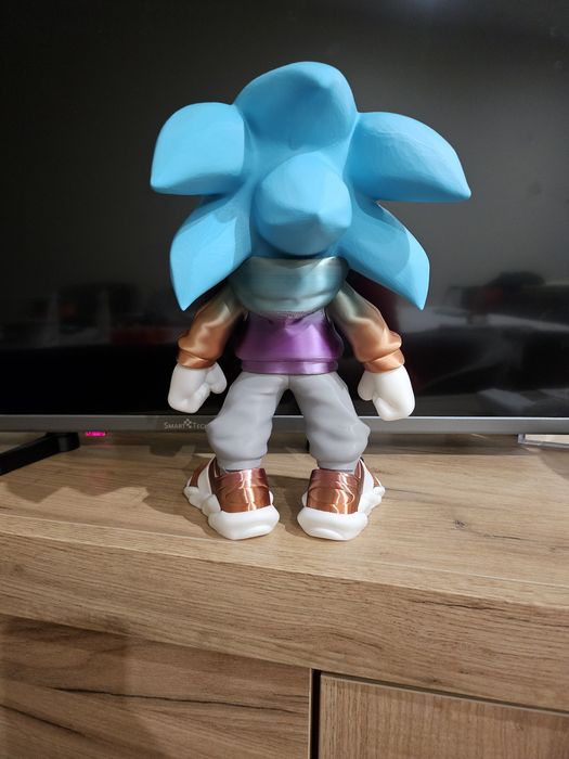 Sonic  feito em impressão 3D