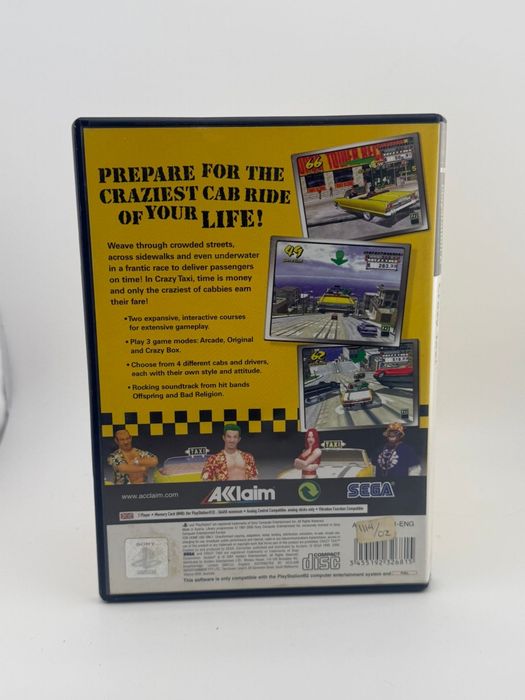 Crazy Taxi 3xA Ps2 nr 3790