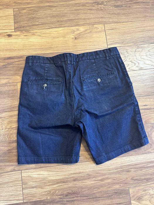 Męskie Granatowe Spodenki H&M Denim W34 EUR 50 – Bawełna