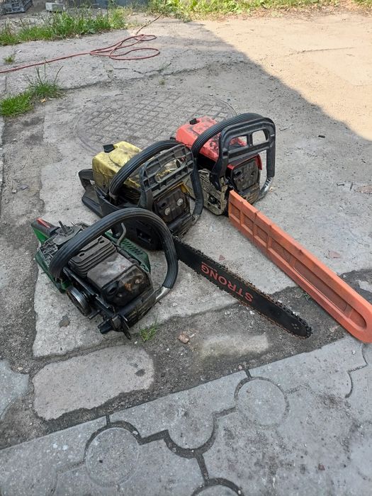 Piły spalinowe 3sstuki
