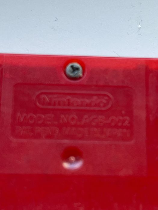 Pokémon Fire Red game boy advance
