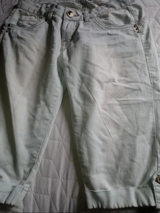 Szorty krótkie spodenki jeansowe