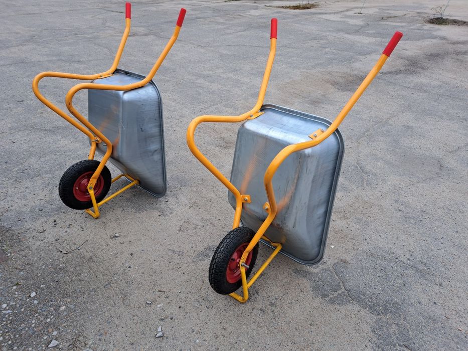 Тачка строительная Vitol-6. Крепкая садовая тачка (6404). Доставка.